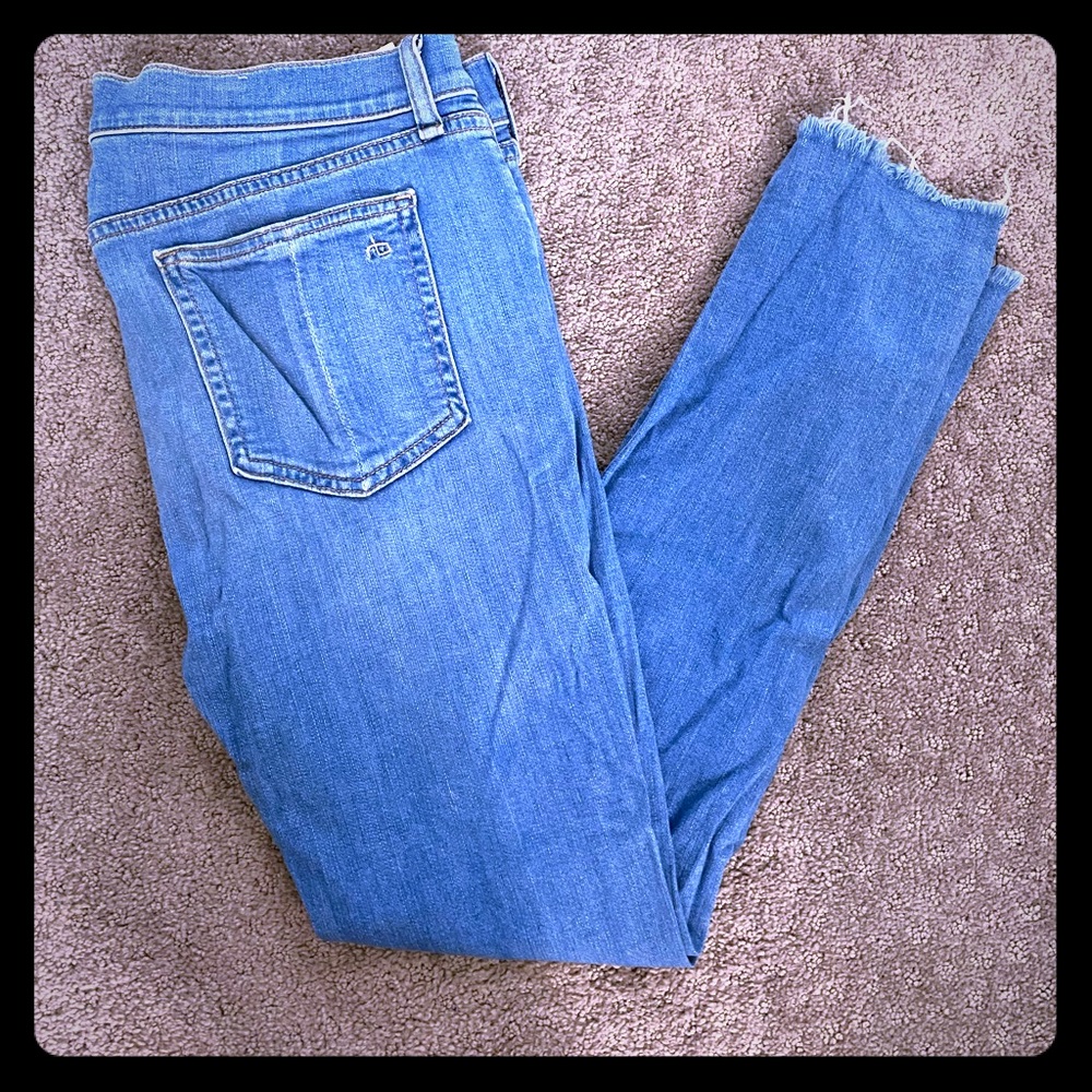 Rag & Bone sz 30 Capri light blue